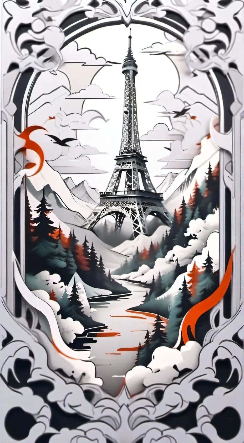 ai character: hh x Barbie background