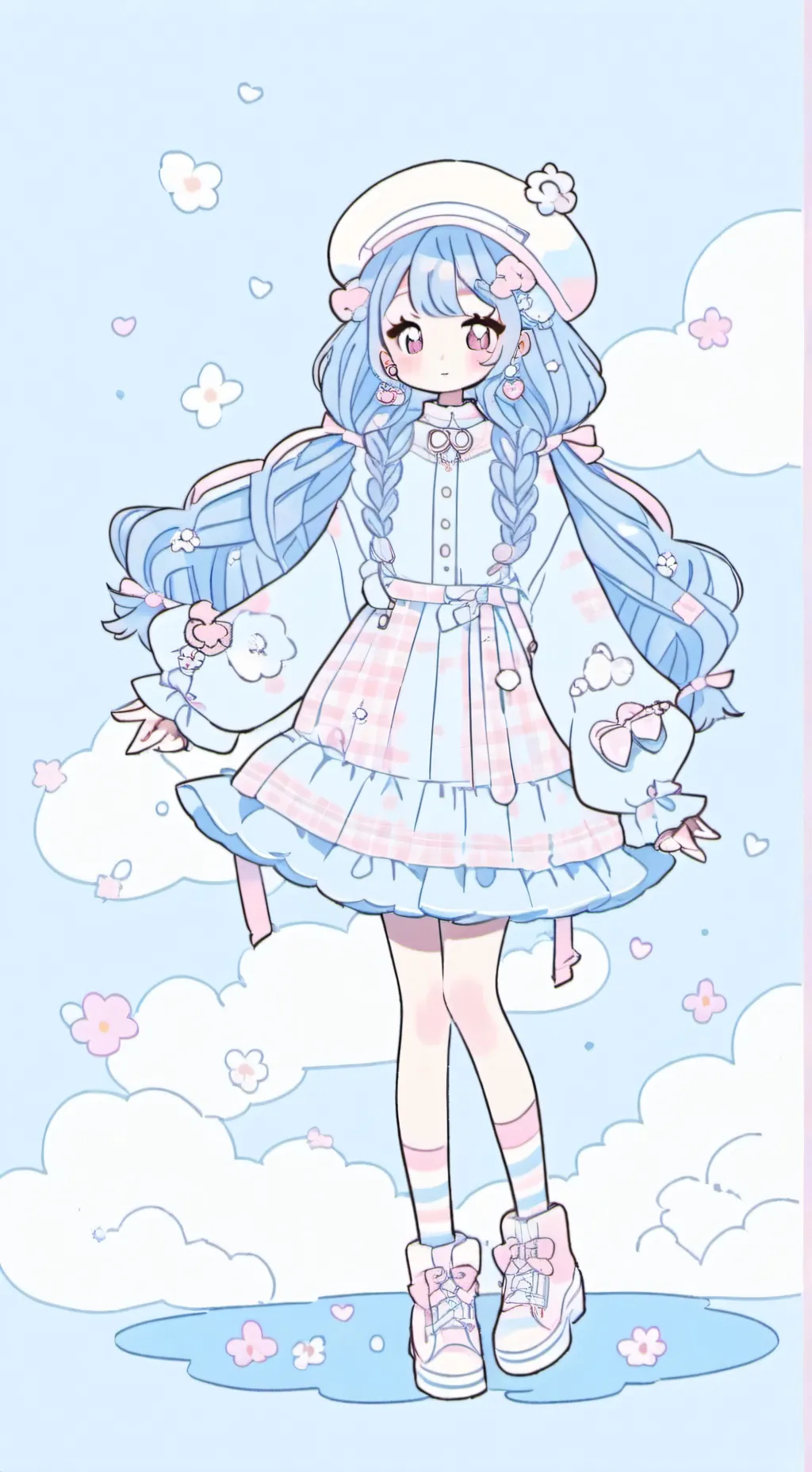 ai character: emily  background