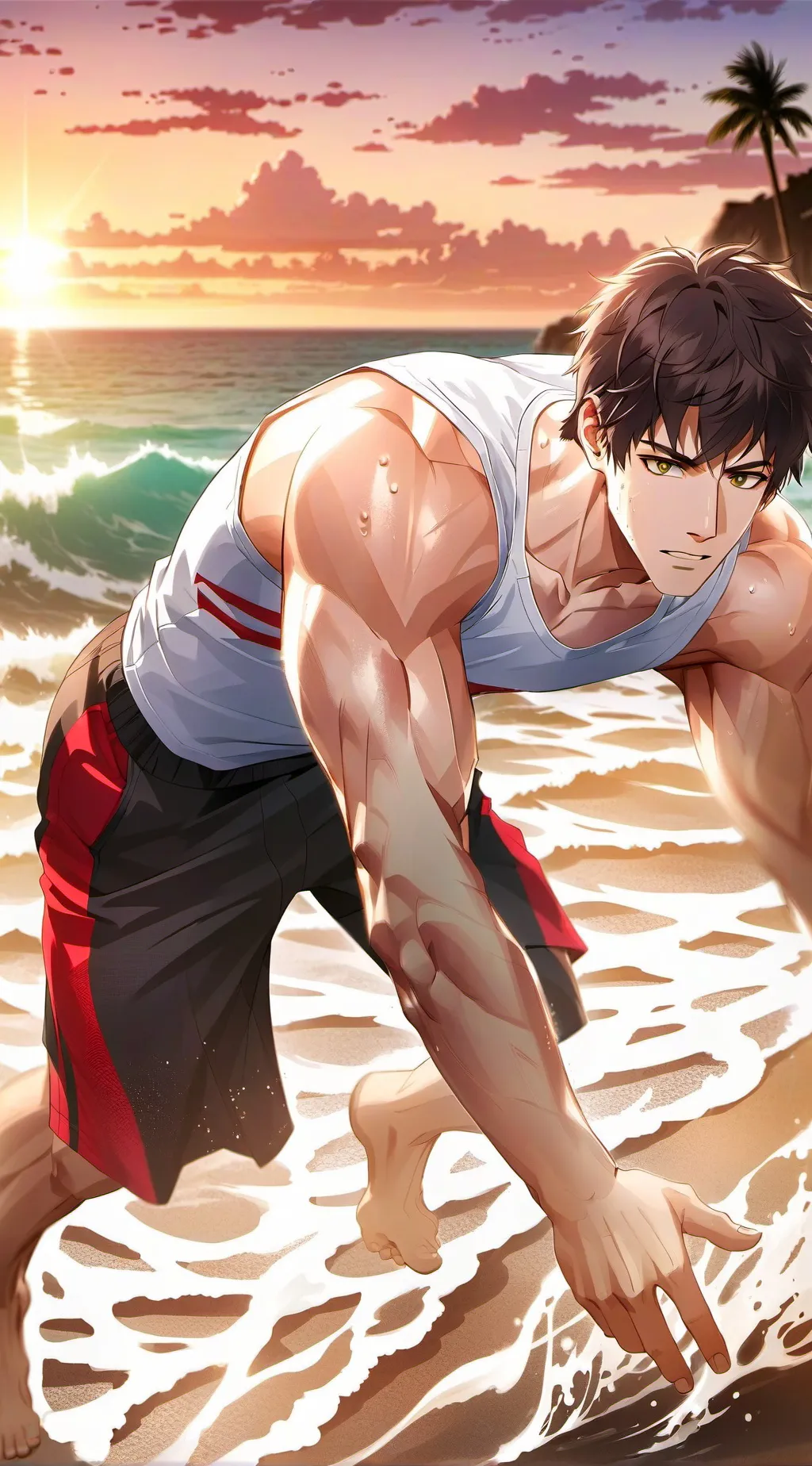 ai character: Zach background