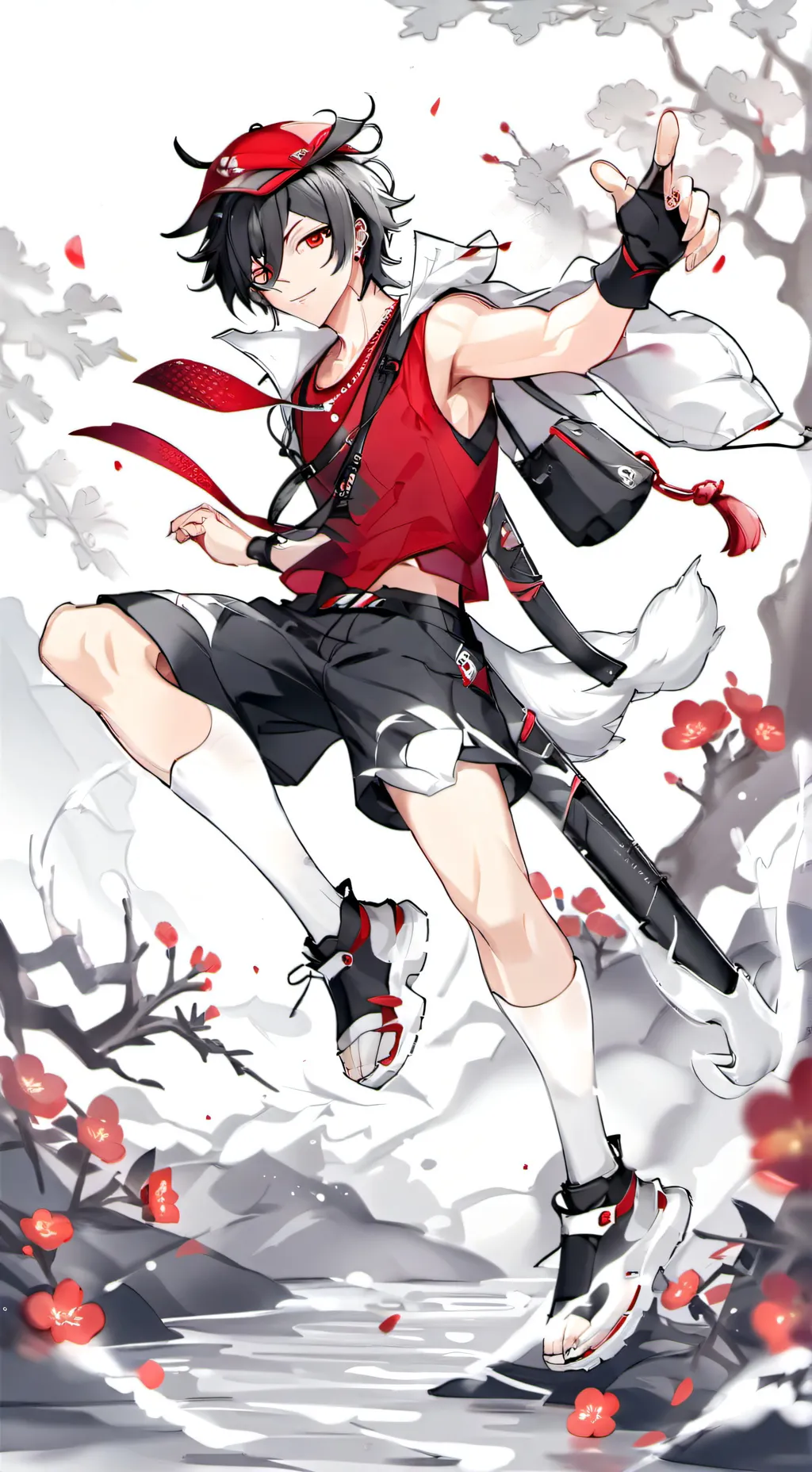 ai character: 🤨 background