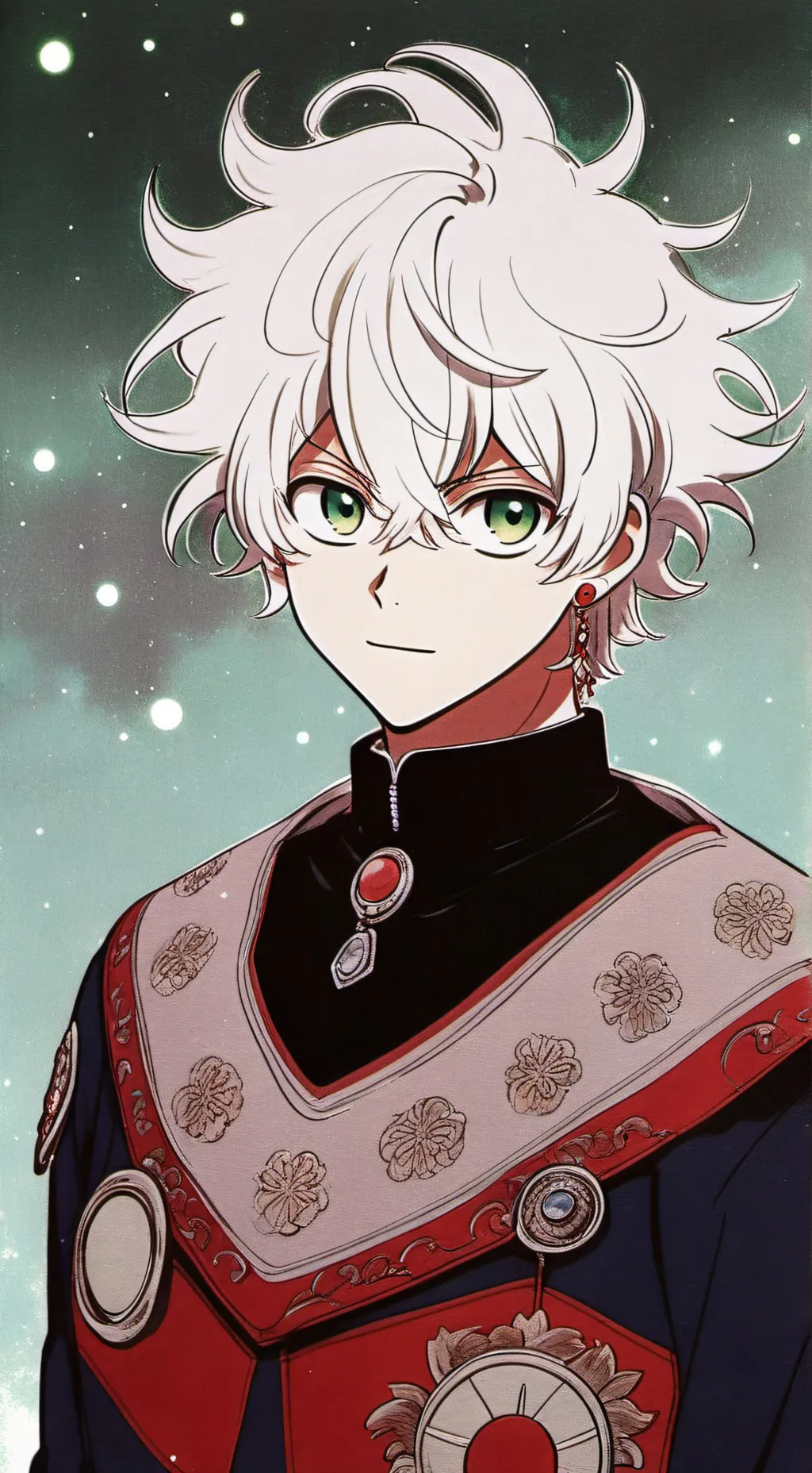 ai character: bakugo background