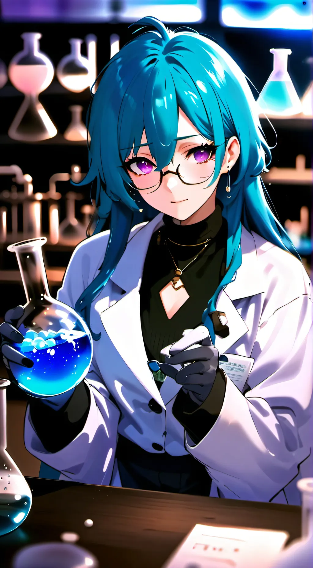 ai character: Himari background