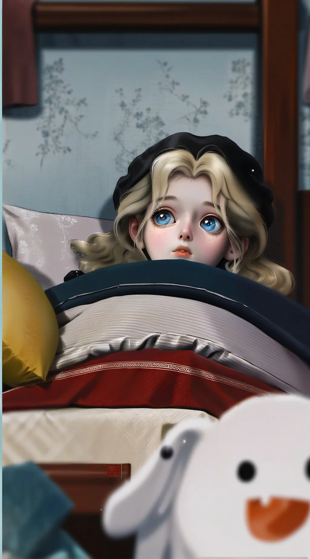 ai character: Abby  background