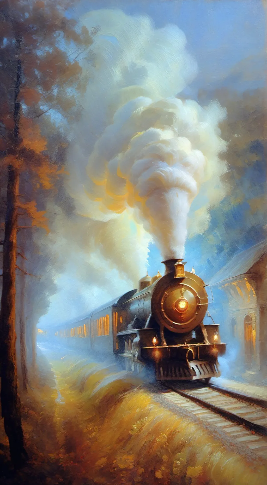 ai character: RDR2 TRAIN  background