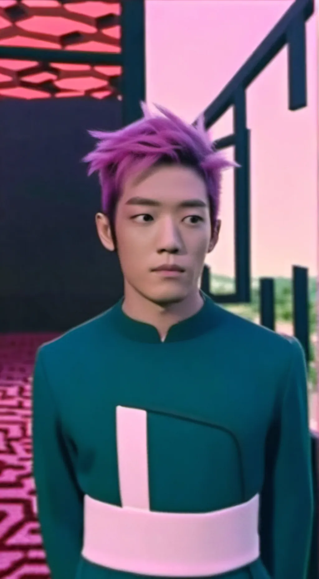 ai character: Thanos <3 background