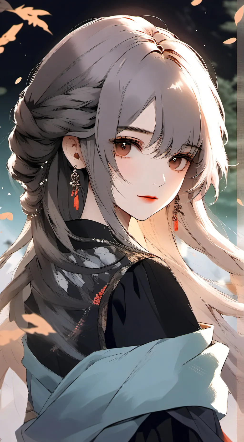 ai character: Lilly background