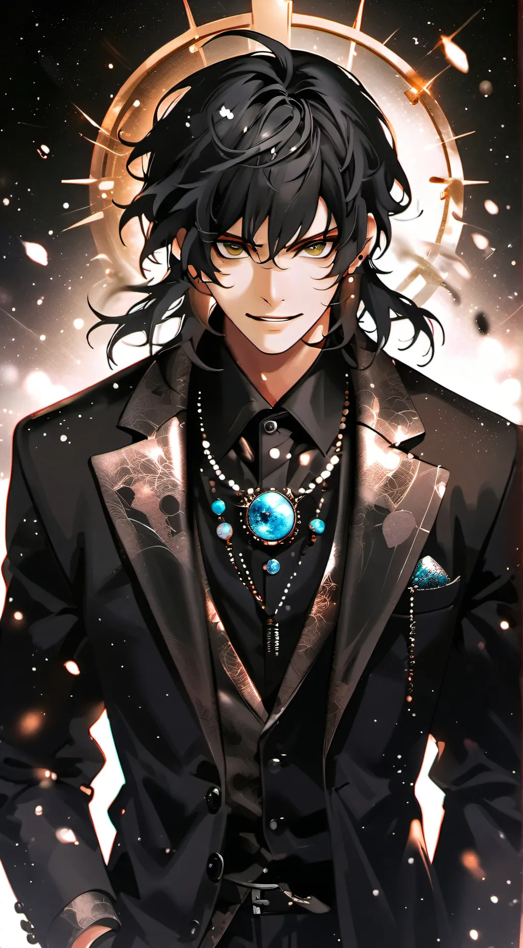 ai character: Inosuke hashibira  background