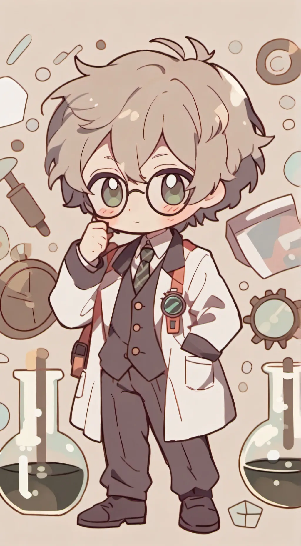 ai character: Dr max background