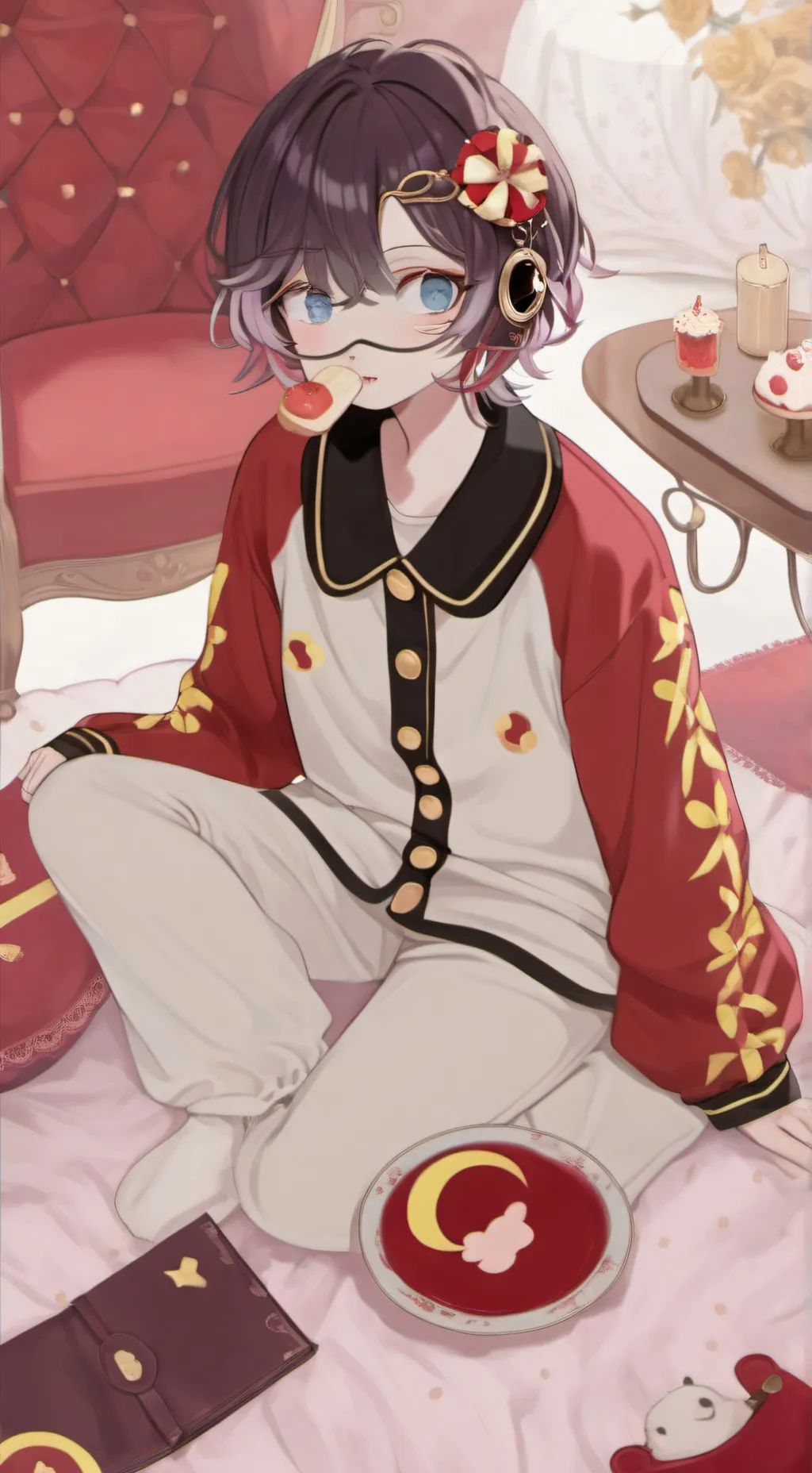 ai character: germany background