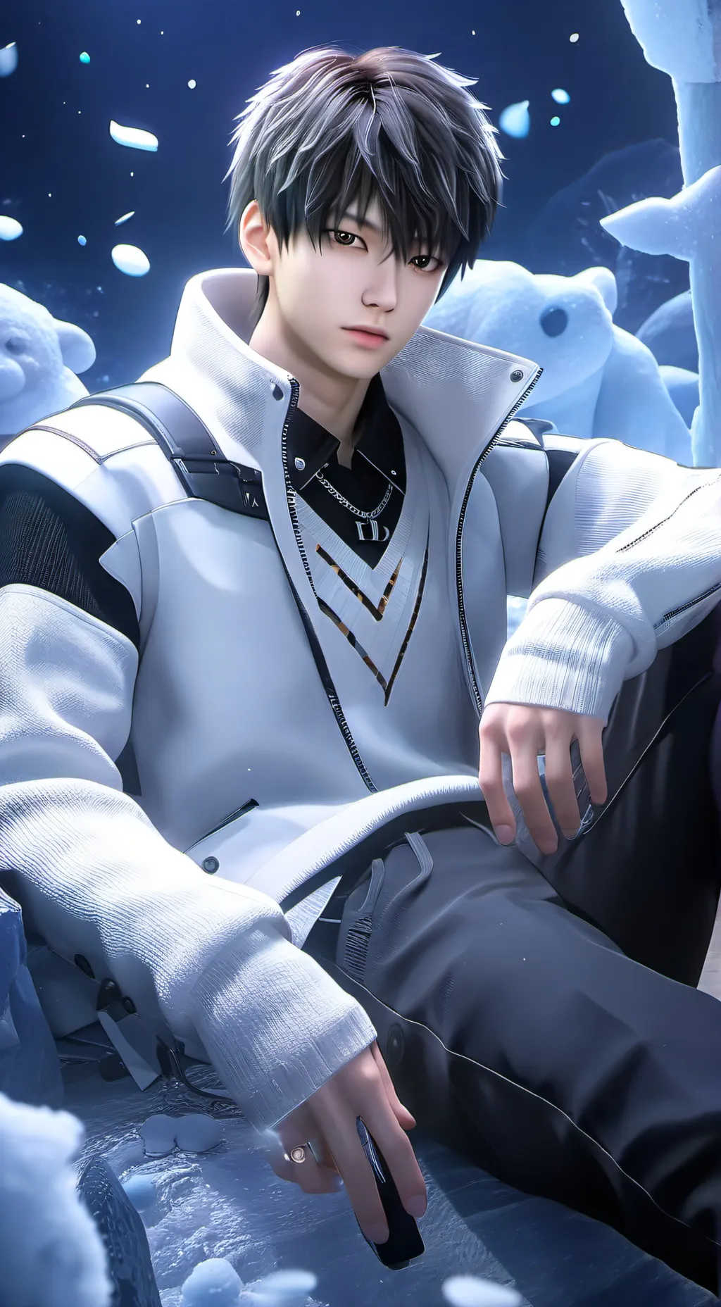 ai character: Nezha  background