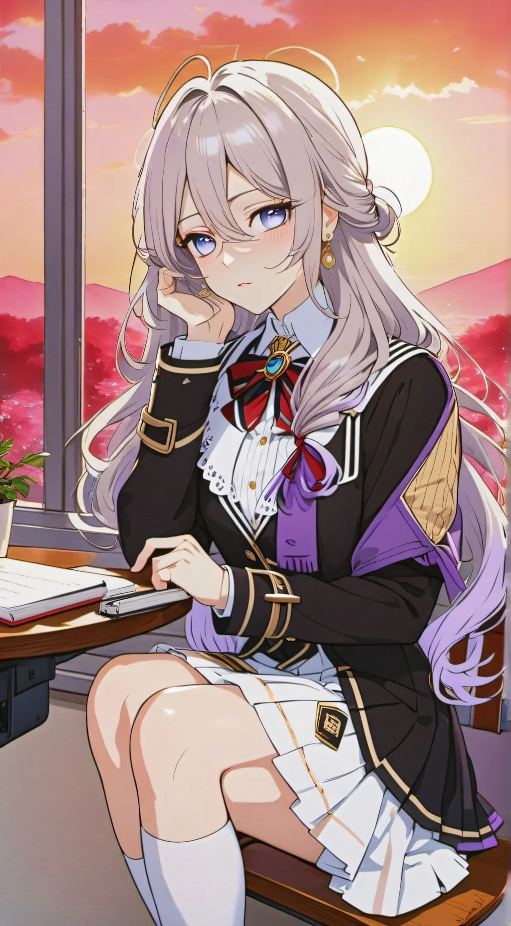 ai character: Akane background