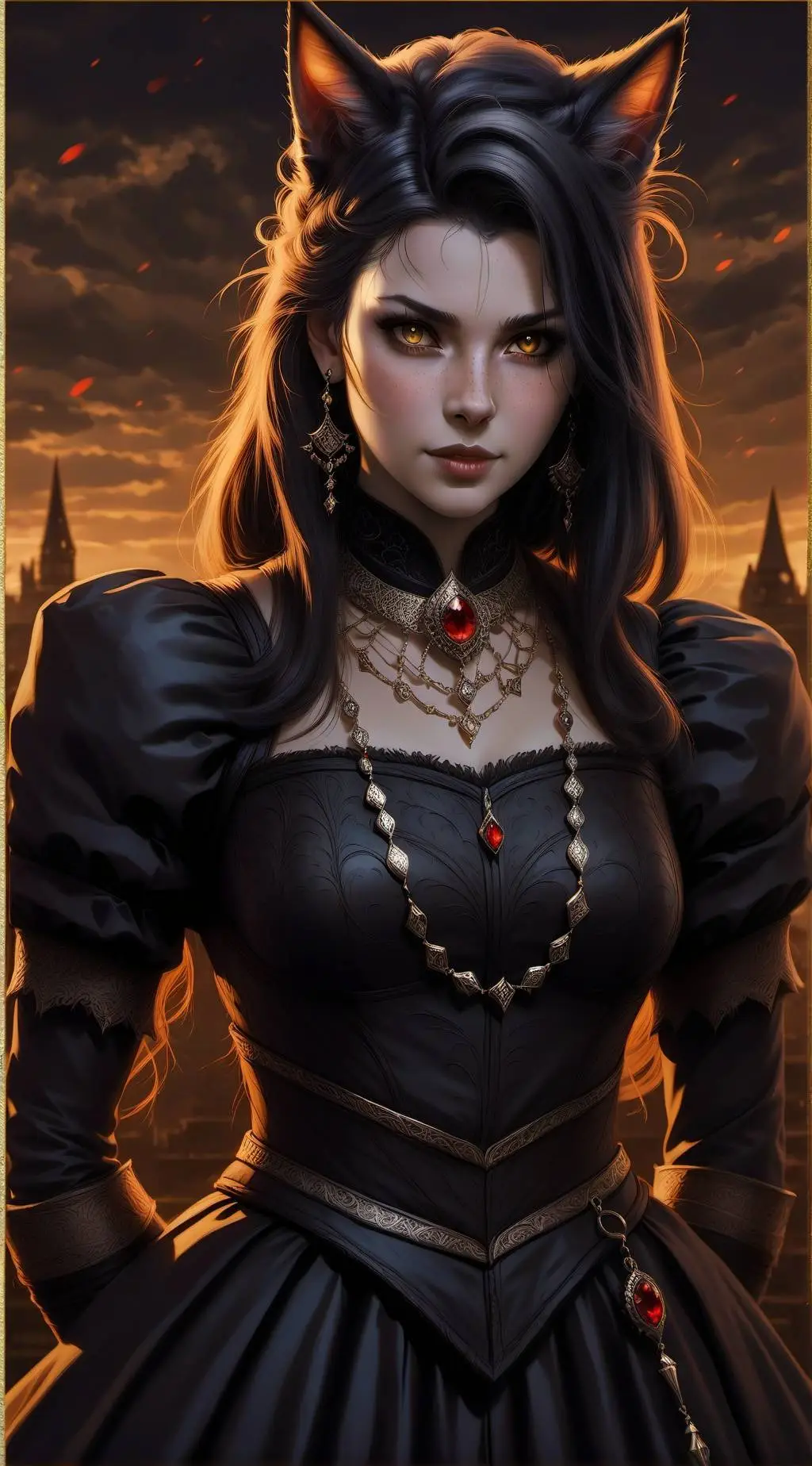 ai character: Gem background