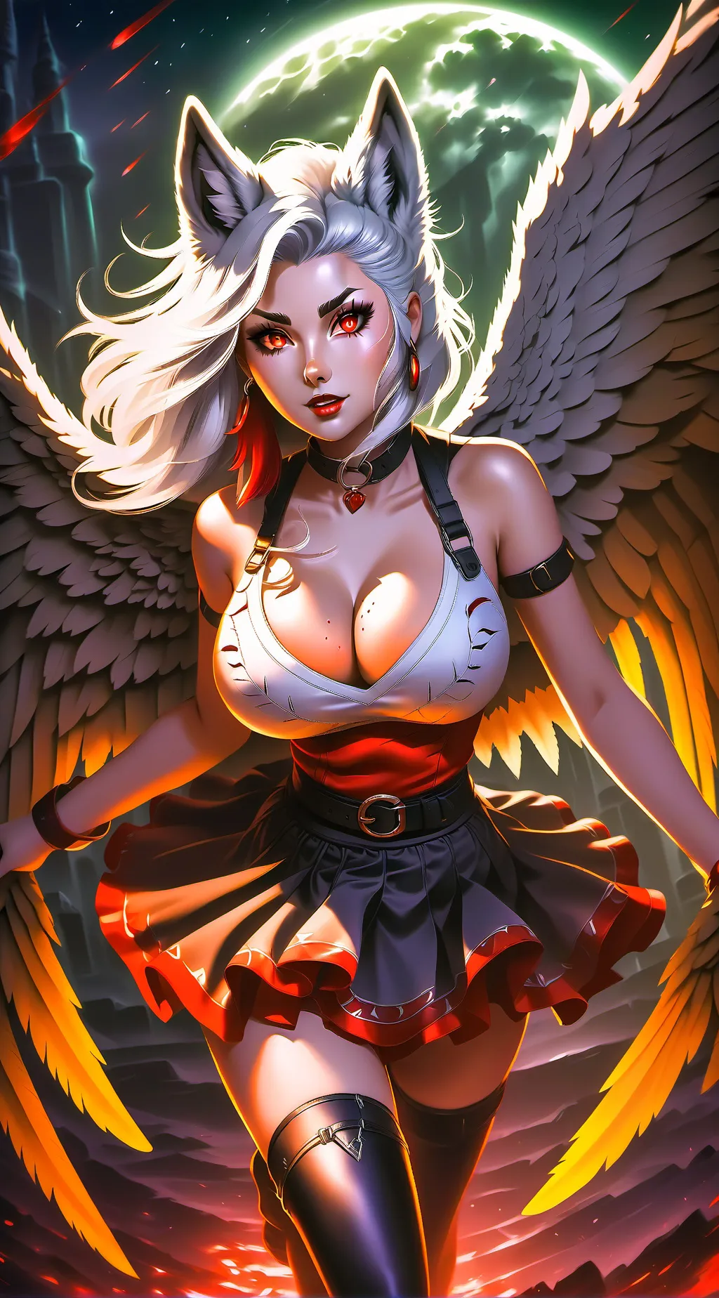 ai character: wind sliser  background