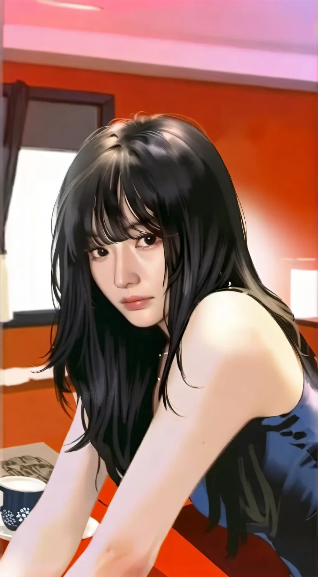 ai character: TRISHA background