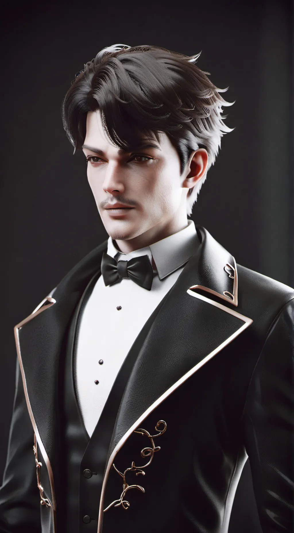 ai character: johan  background