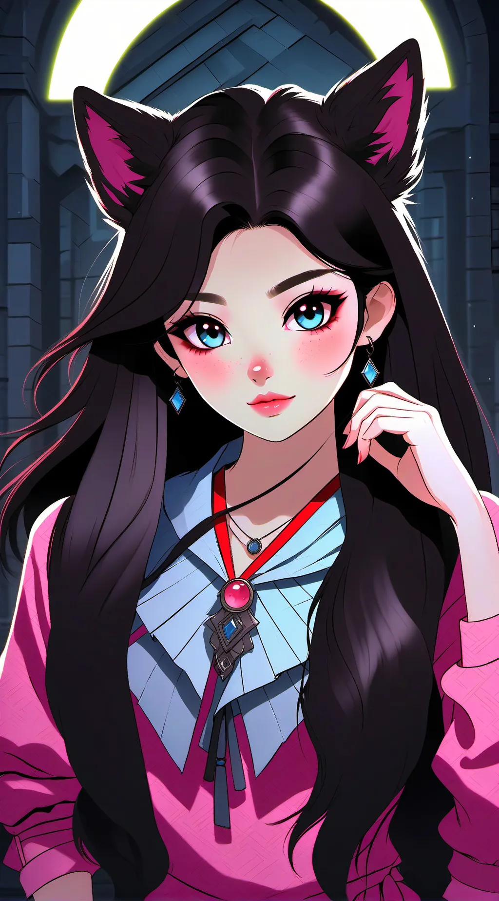 ai character: sofi einbigsister  background