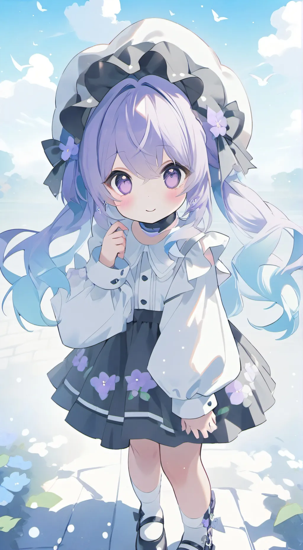 ai character: Mha lost princess  background