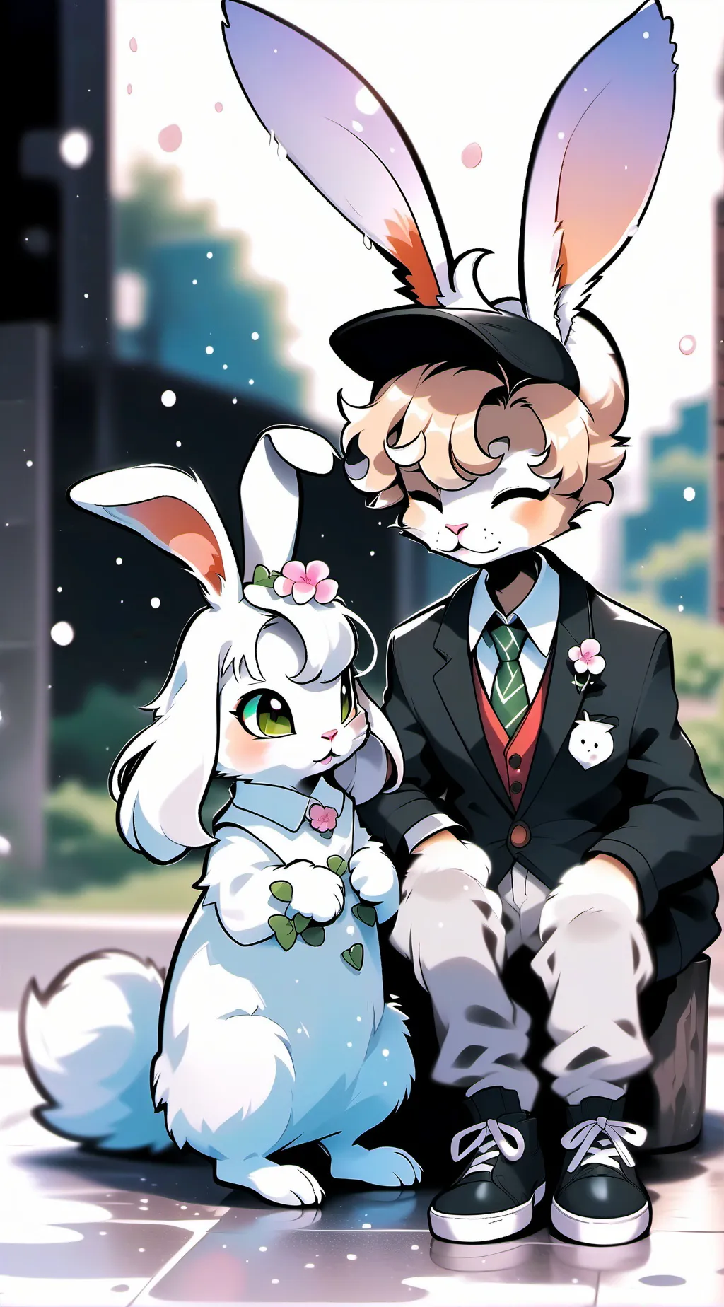 ai character: Hoppers hotel  background