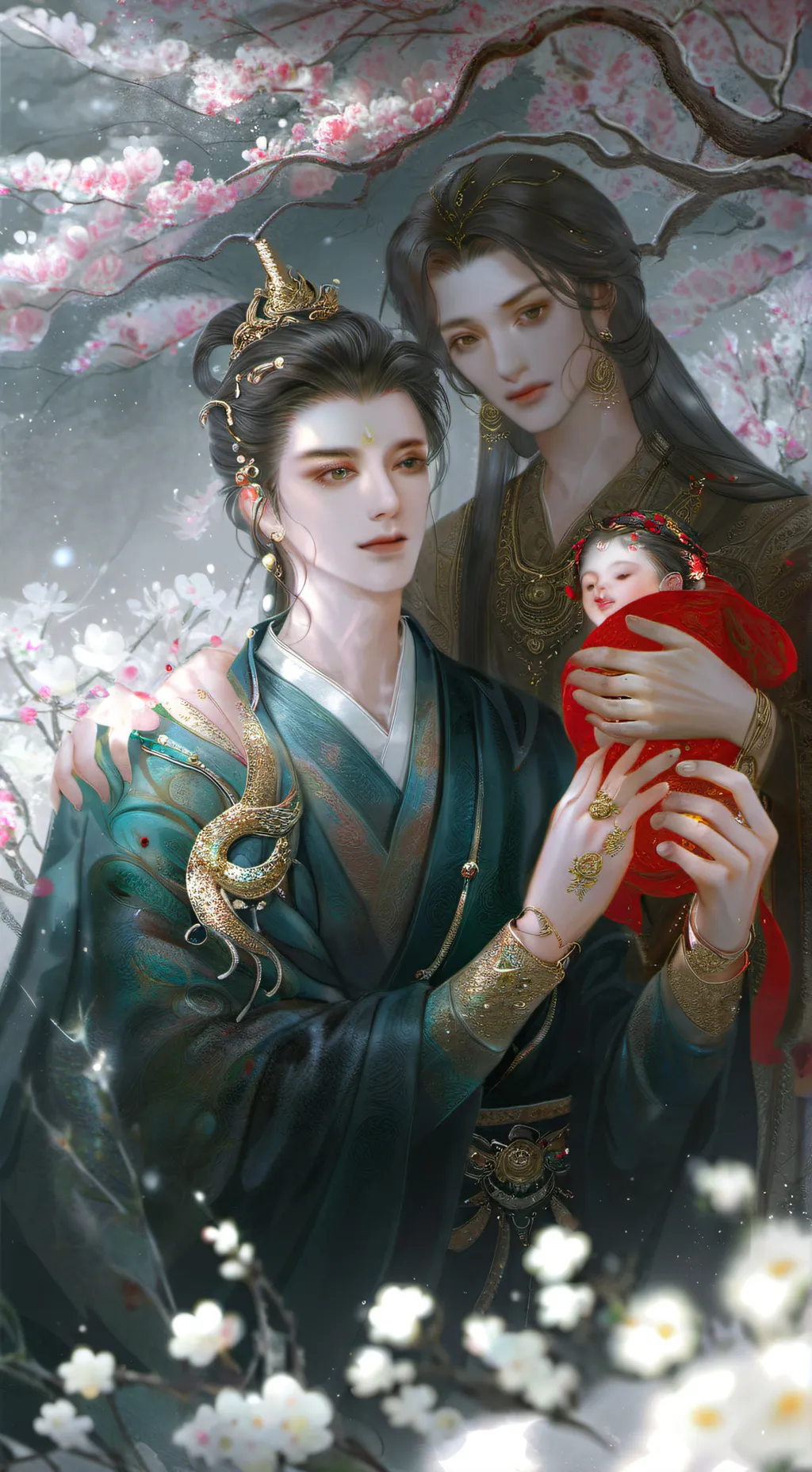 ai character: Charles, Brenda background