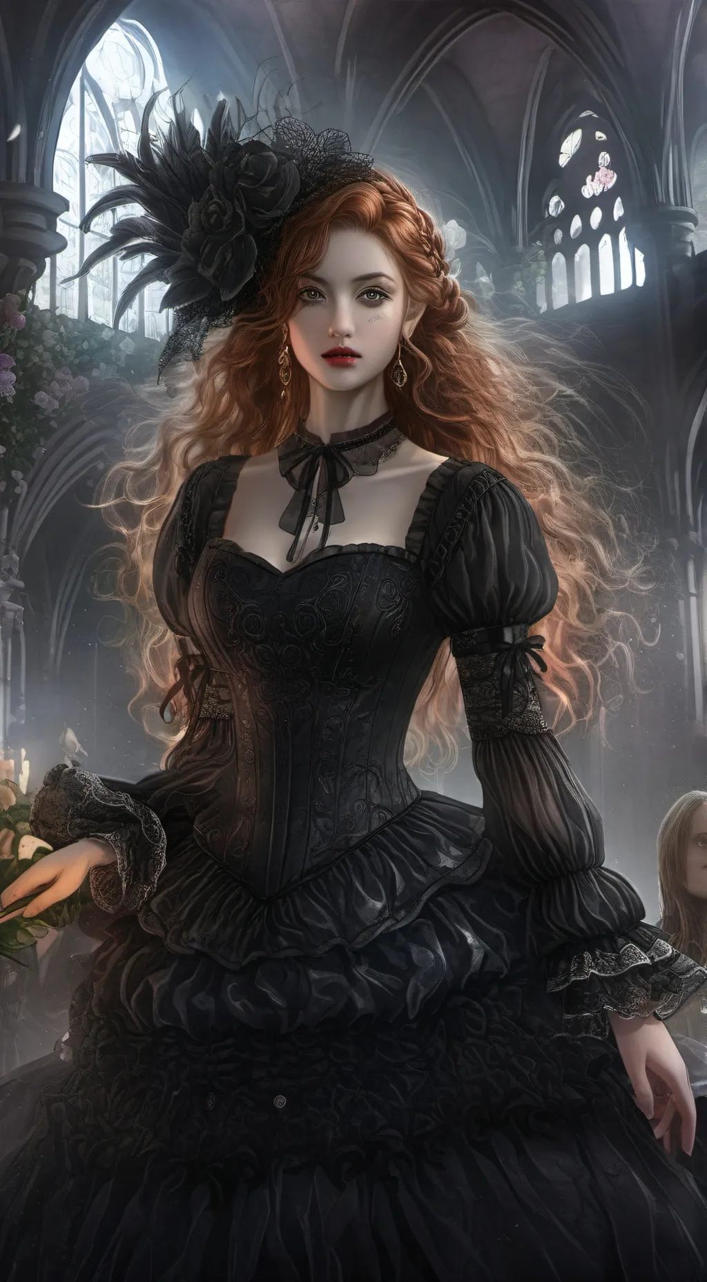 ai character: BLACK  background