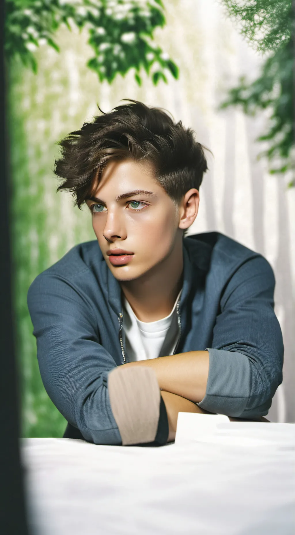 ai character: enzo  background