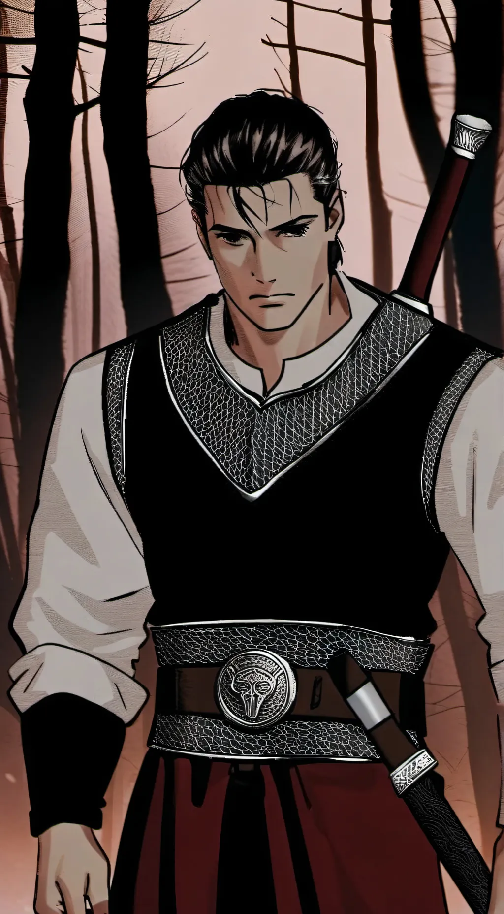 ai character: Eric Asgar background