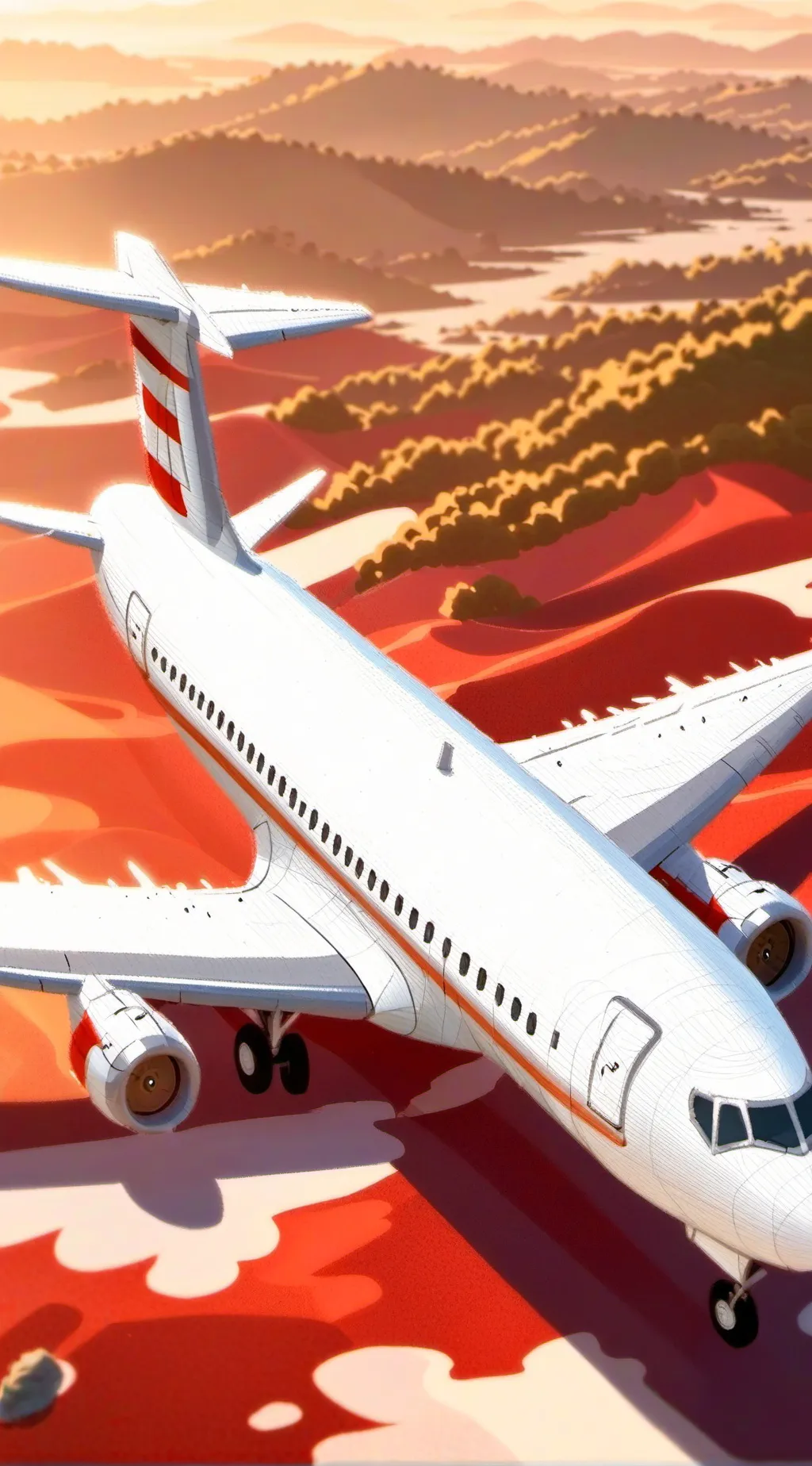 ai character: Life Of A Plane background