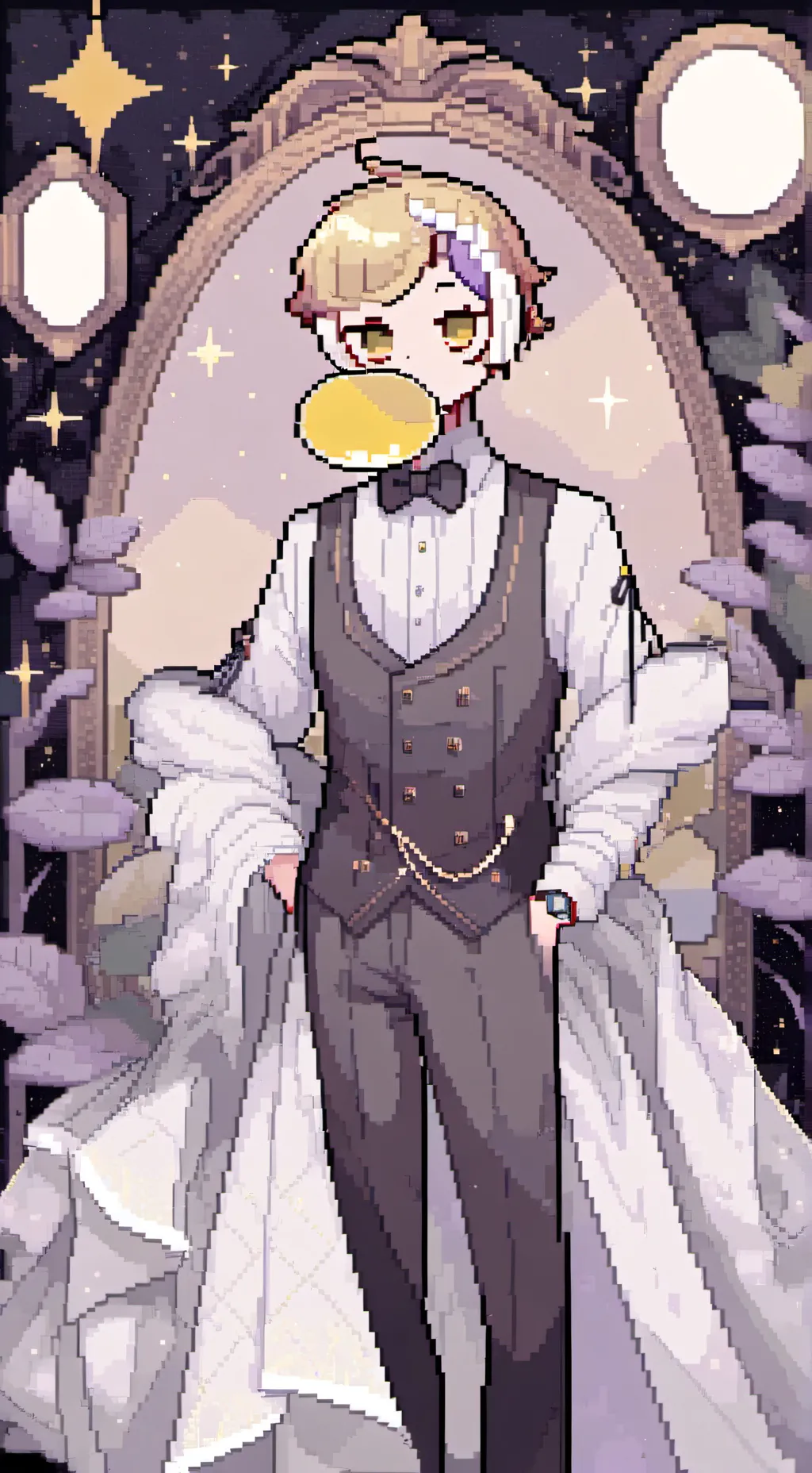 ai character: MirrorFrost background