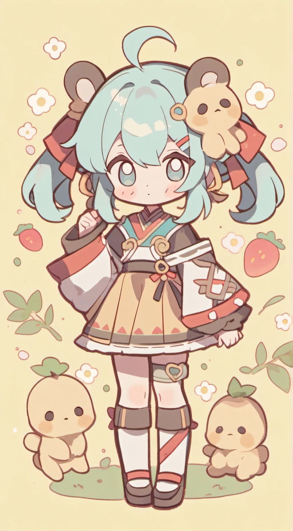 ai character: ★-kiara-★ background