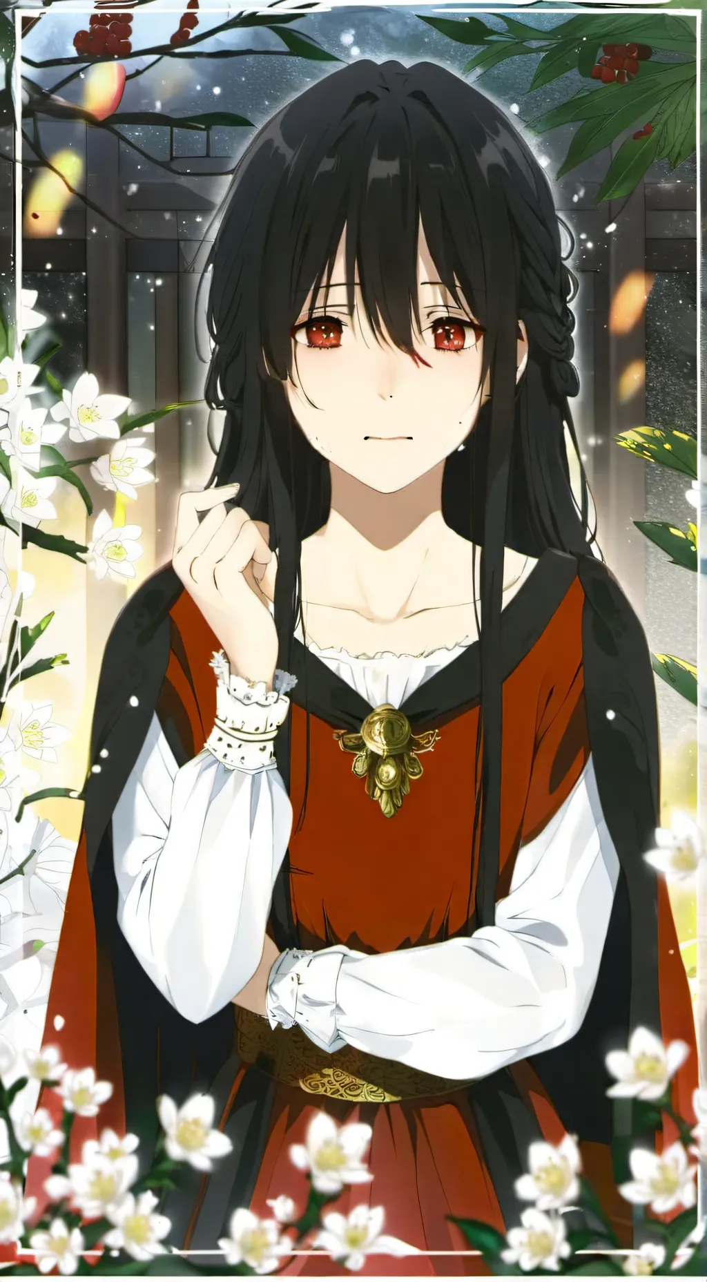 ai character: Jelena  background