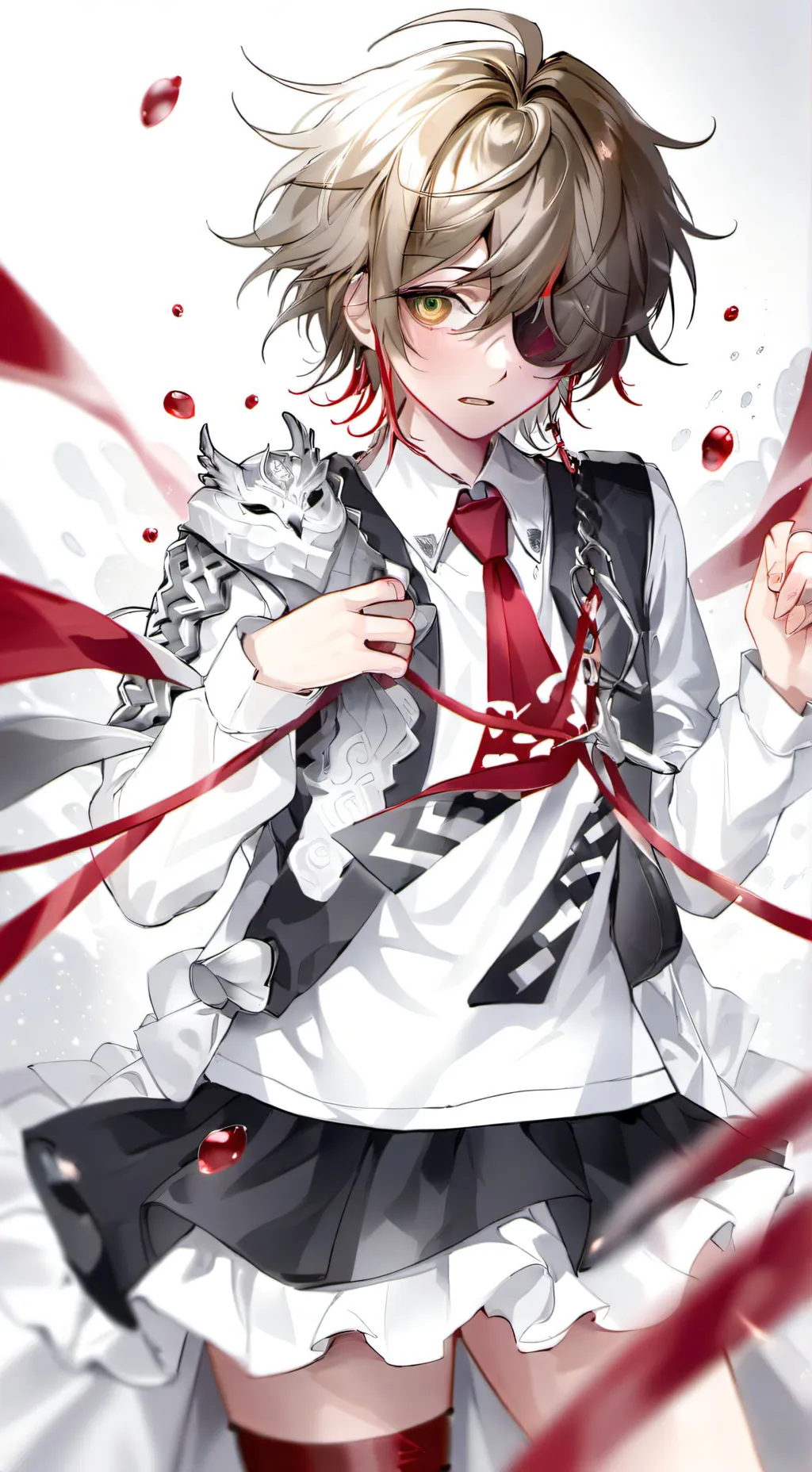 ai character: deku background