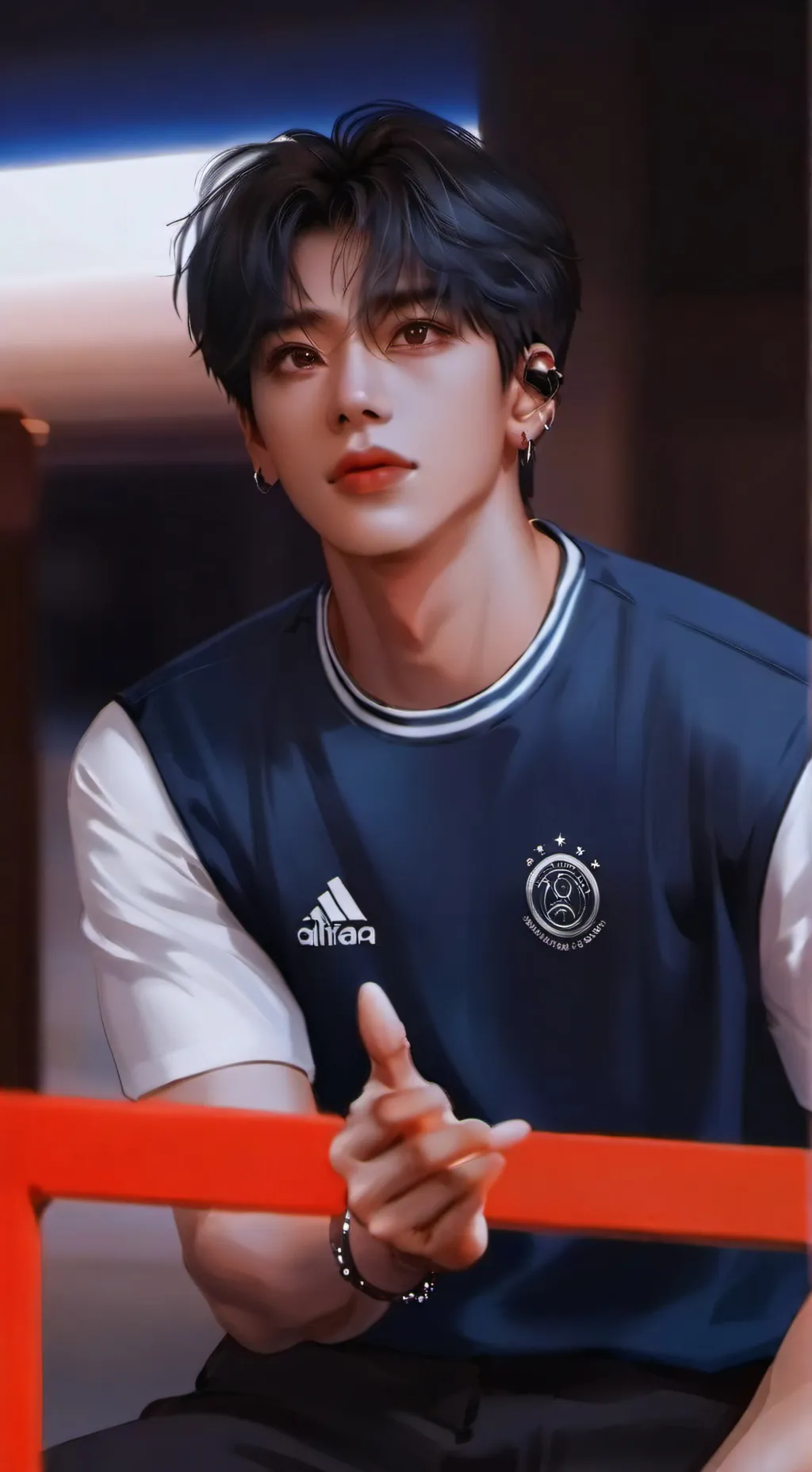 ai character: skz flight background