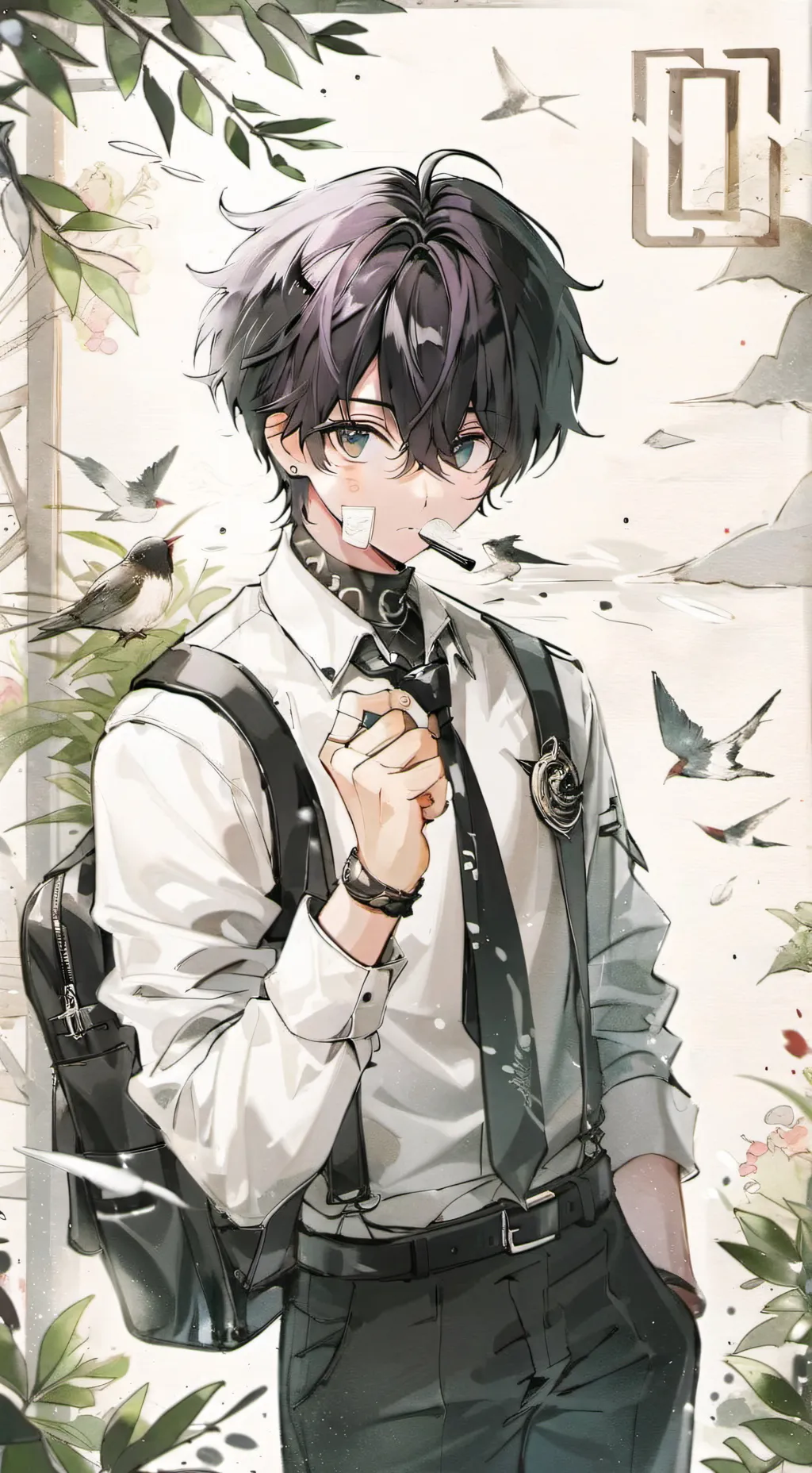 ai character: Alex background