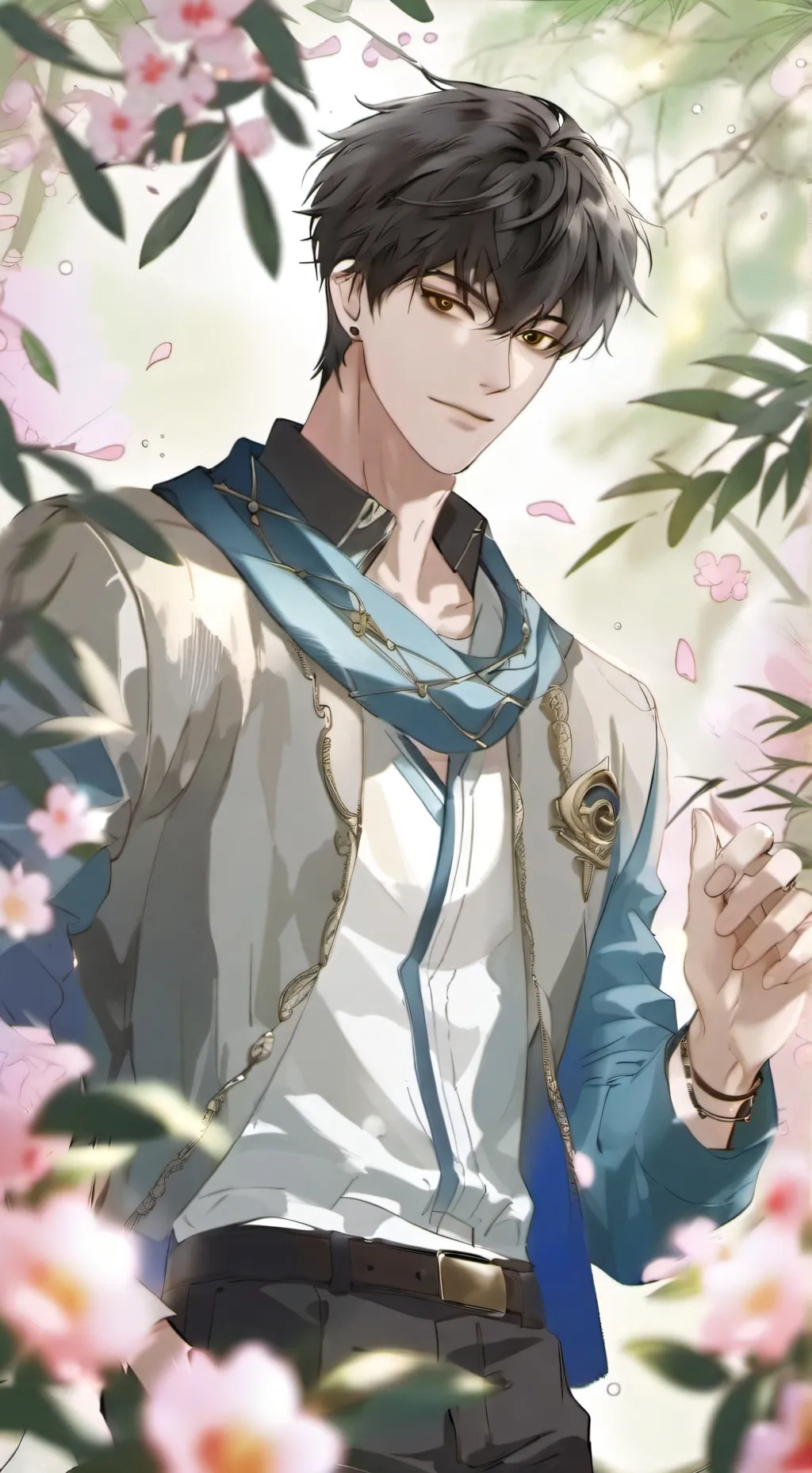 ai character: Alexander  background