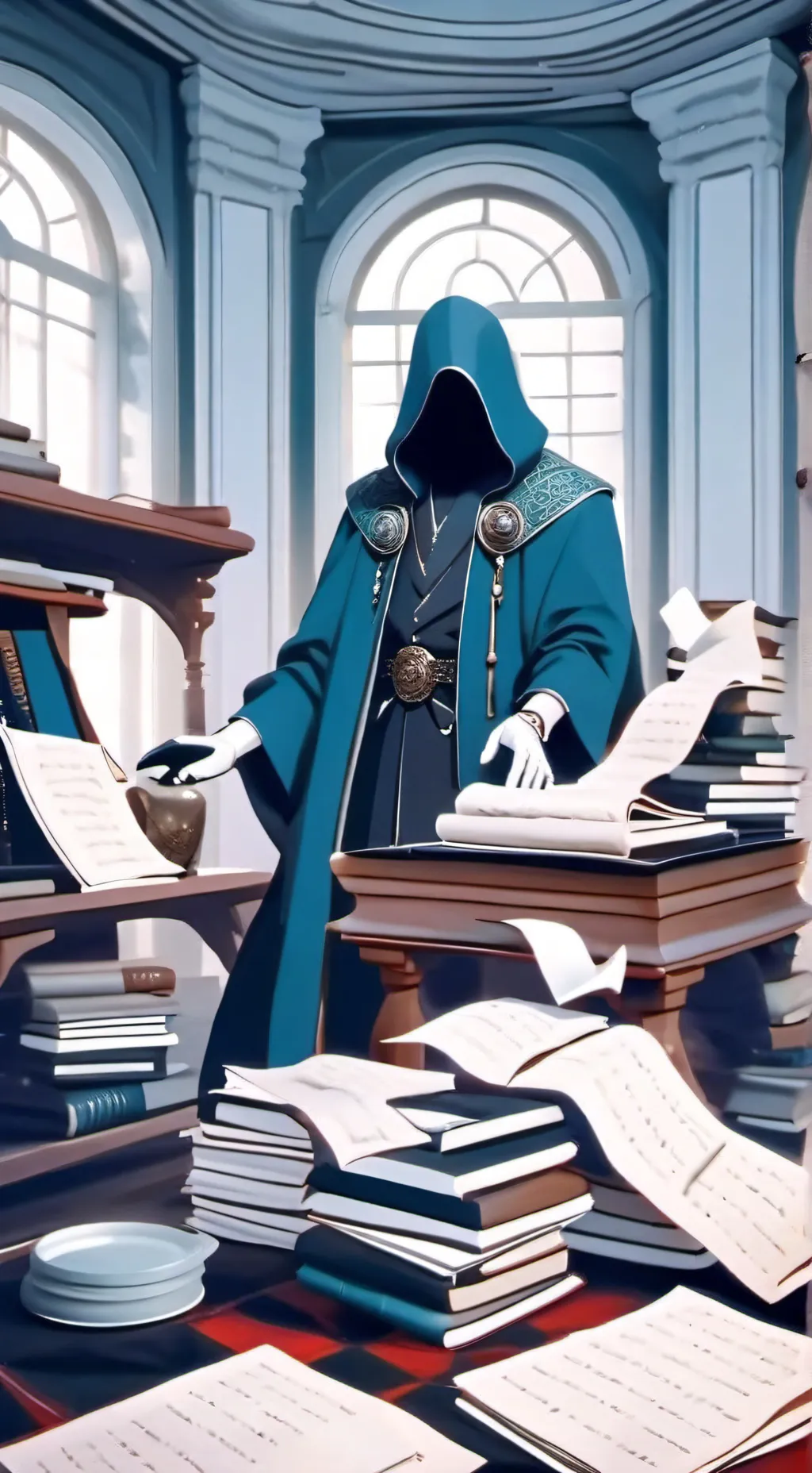 ai character: random talkie background