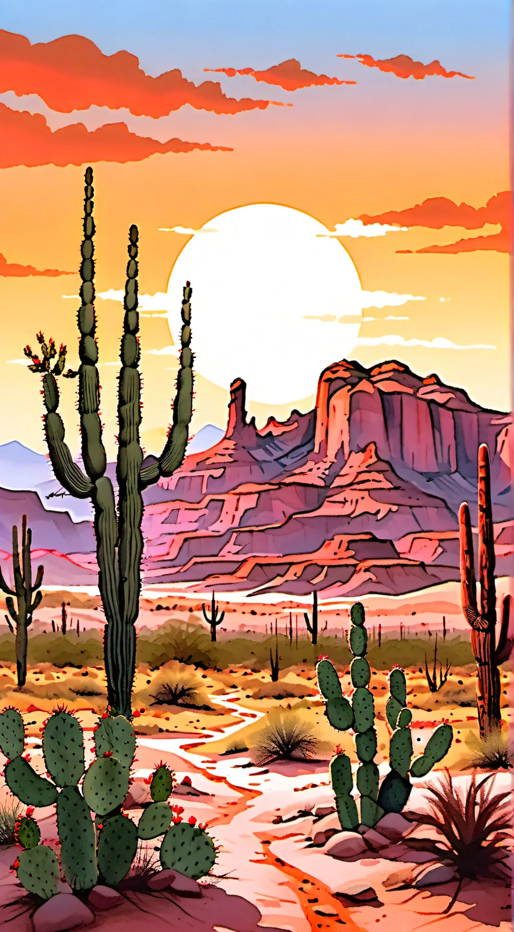 ai character: DW Wild West background