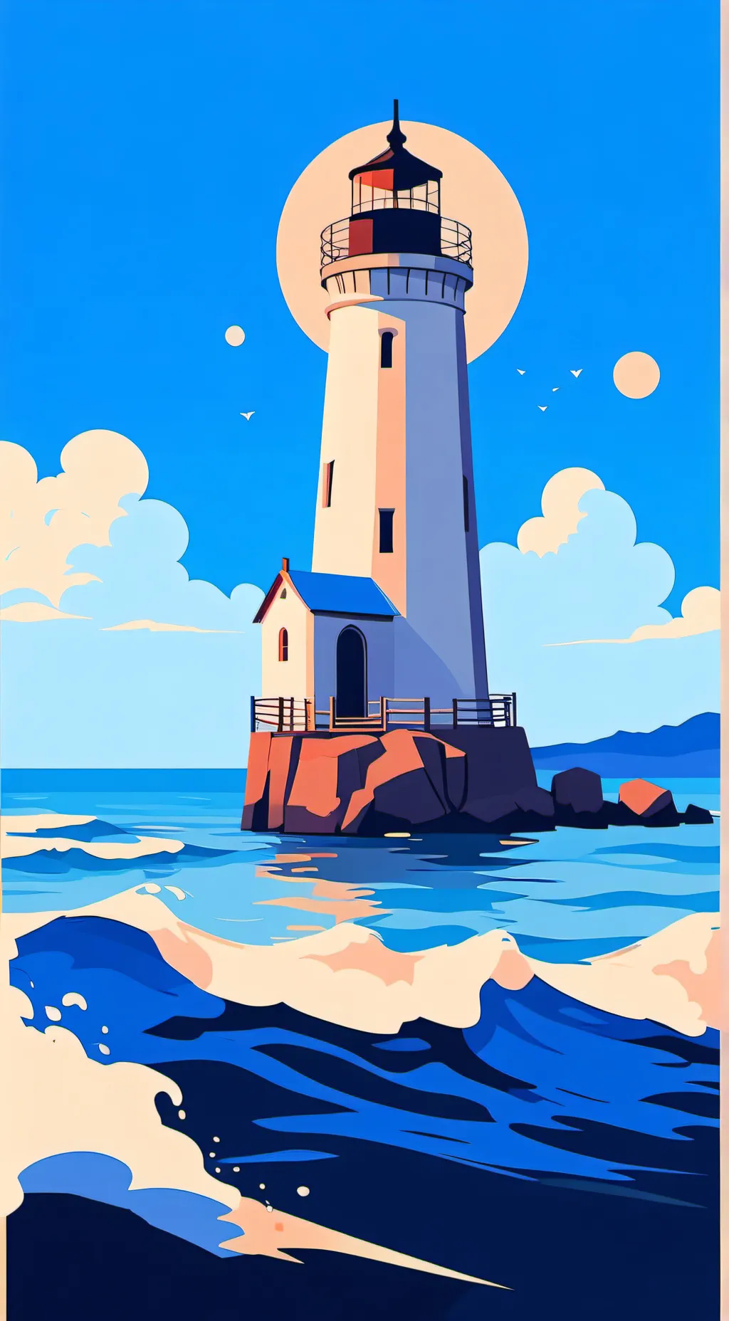 ai character: Box man background