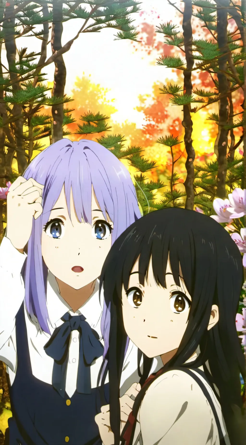 ai character: Addie & Michelle background