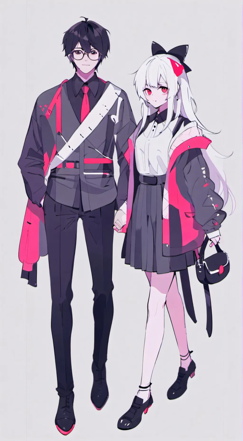 ai character: James and Charlott background