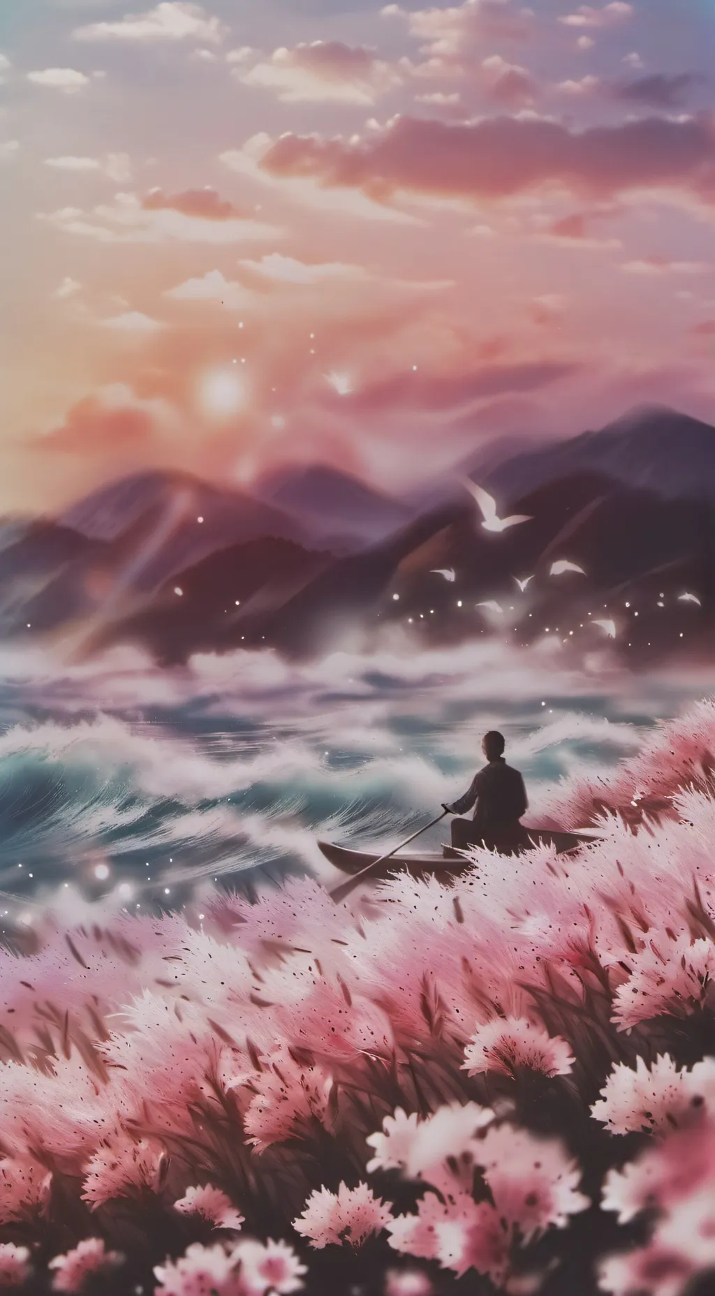 ai character: Uppermoons react?? background