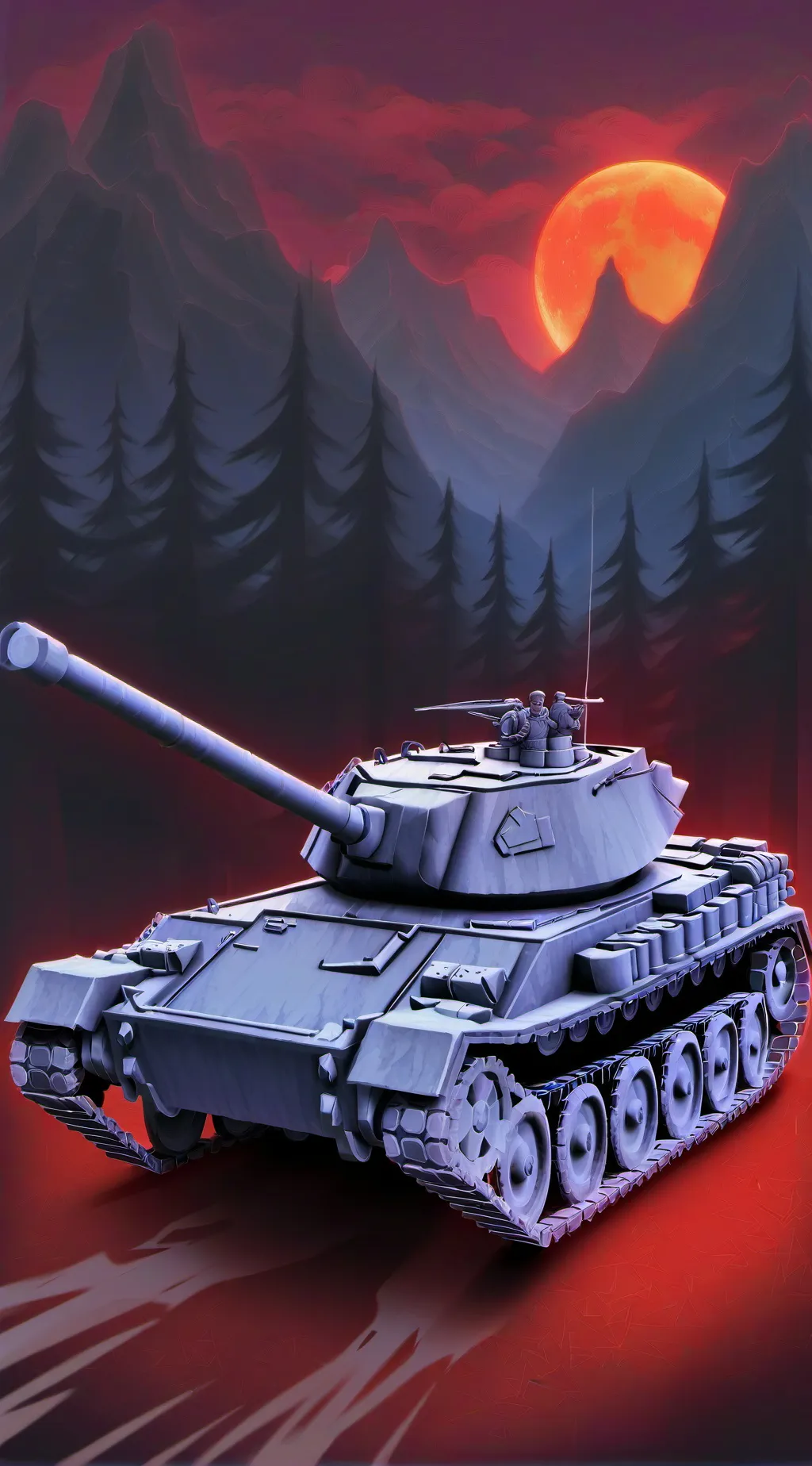 ai character: КВ-1 background