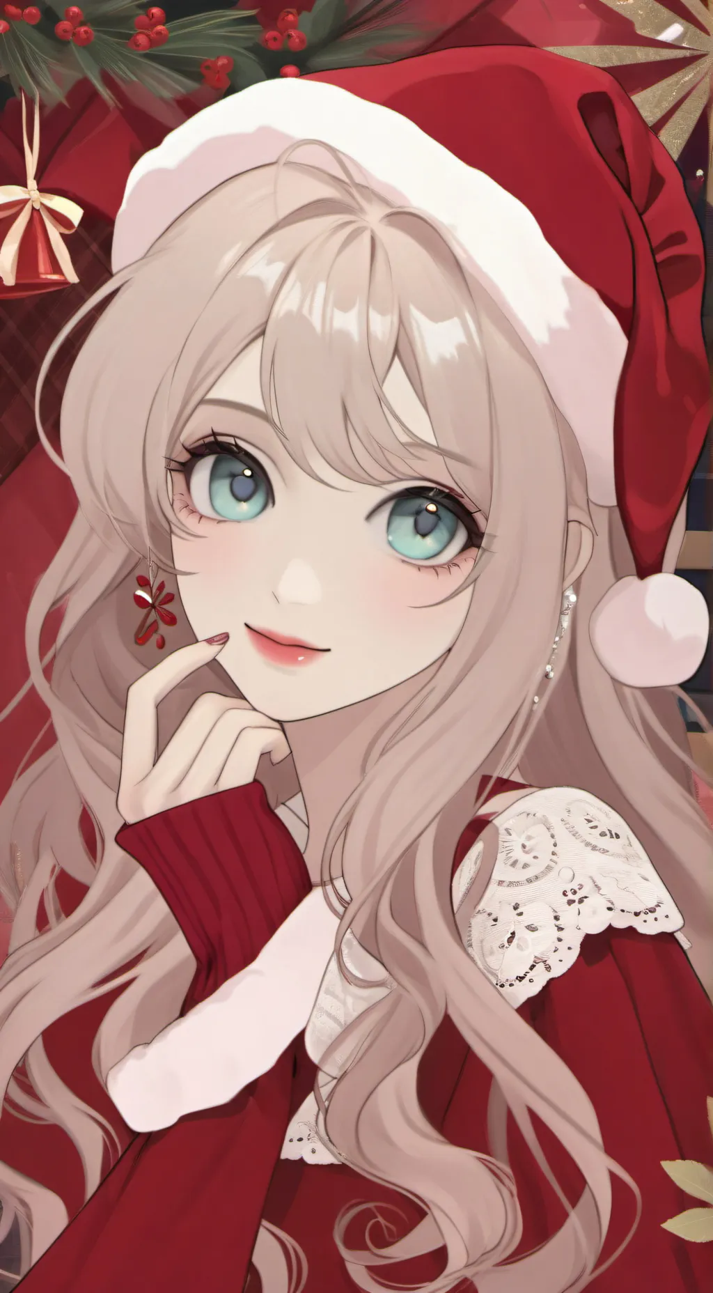 ai character: 🎁🎄~Sabrina~🎄🎁 background