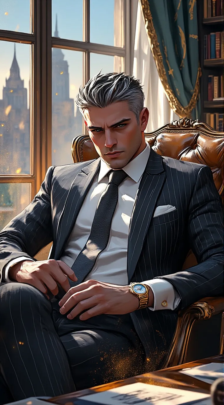 ai character: Adrian background