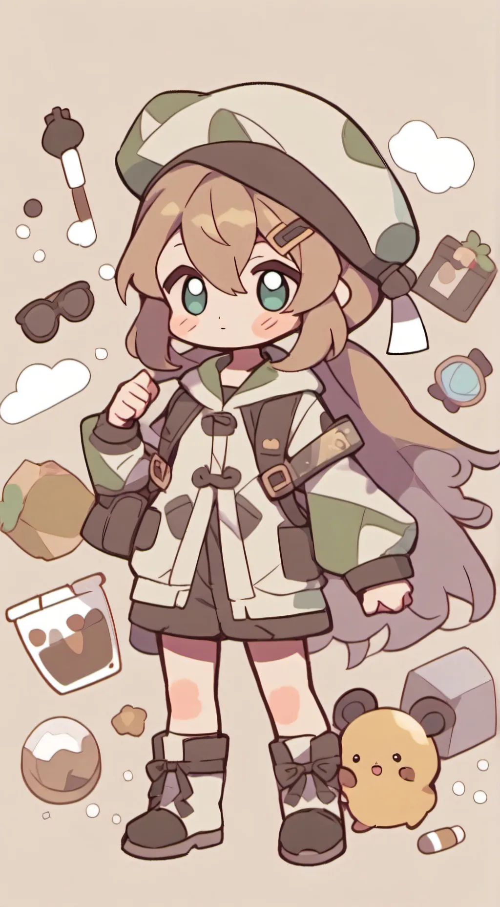 ai character: sprunki  background