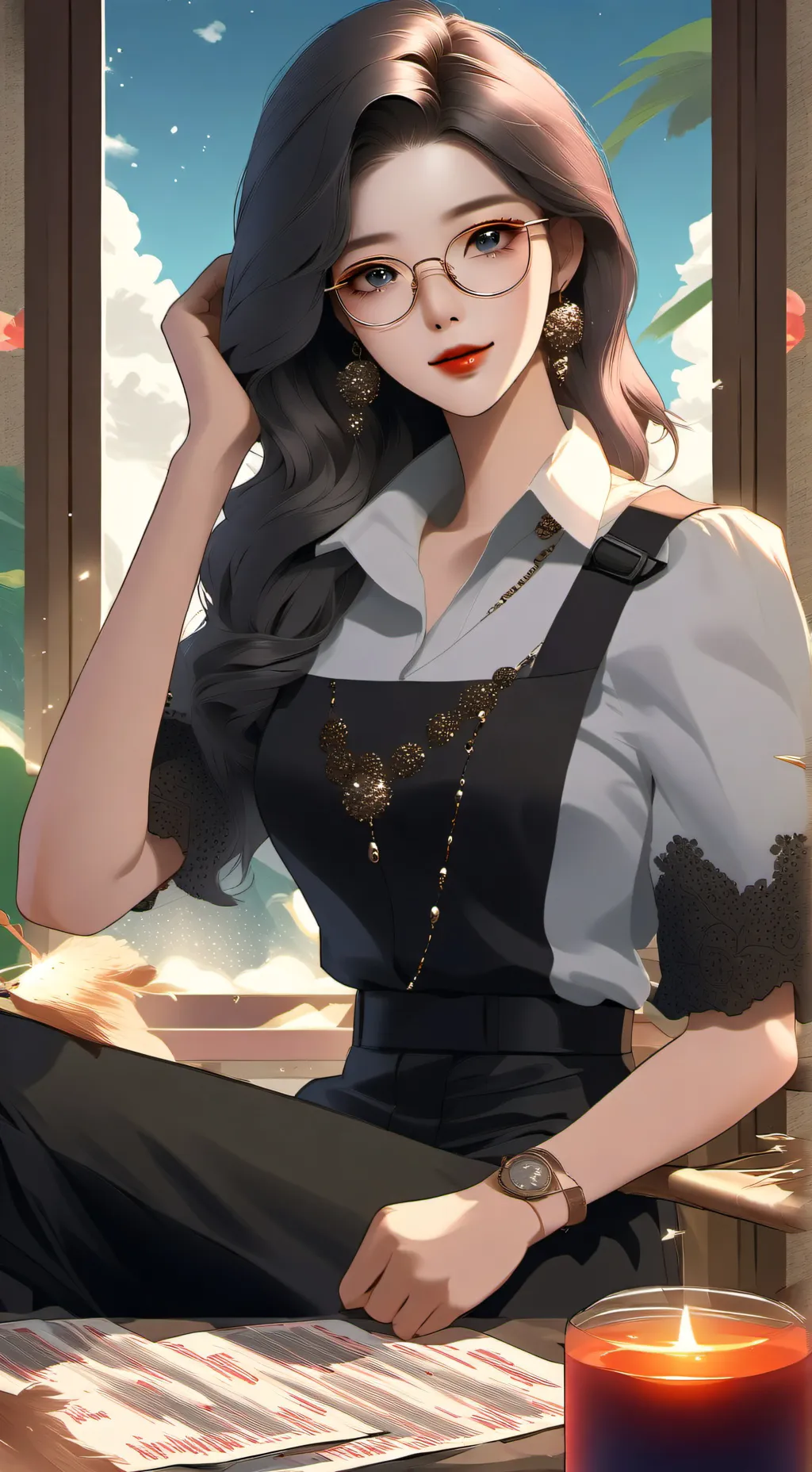 ai character: Alice background