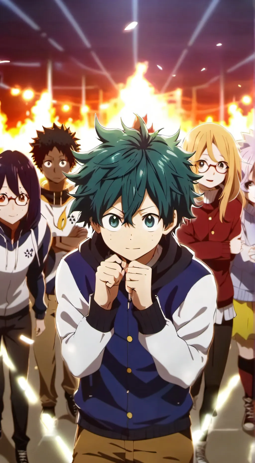 ai character: MHA  background