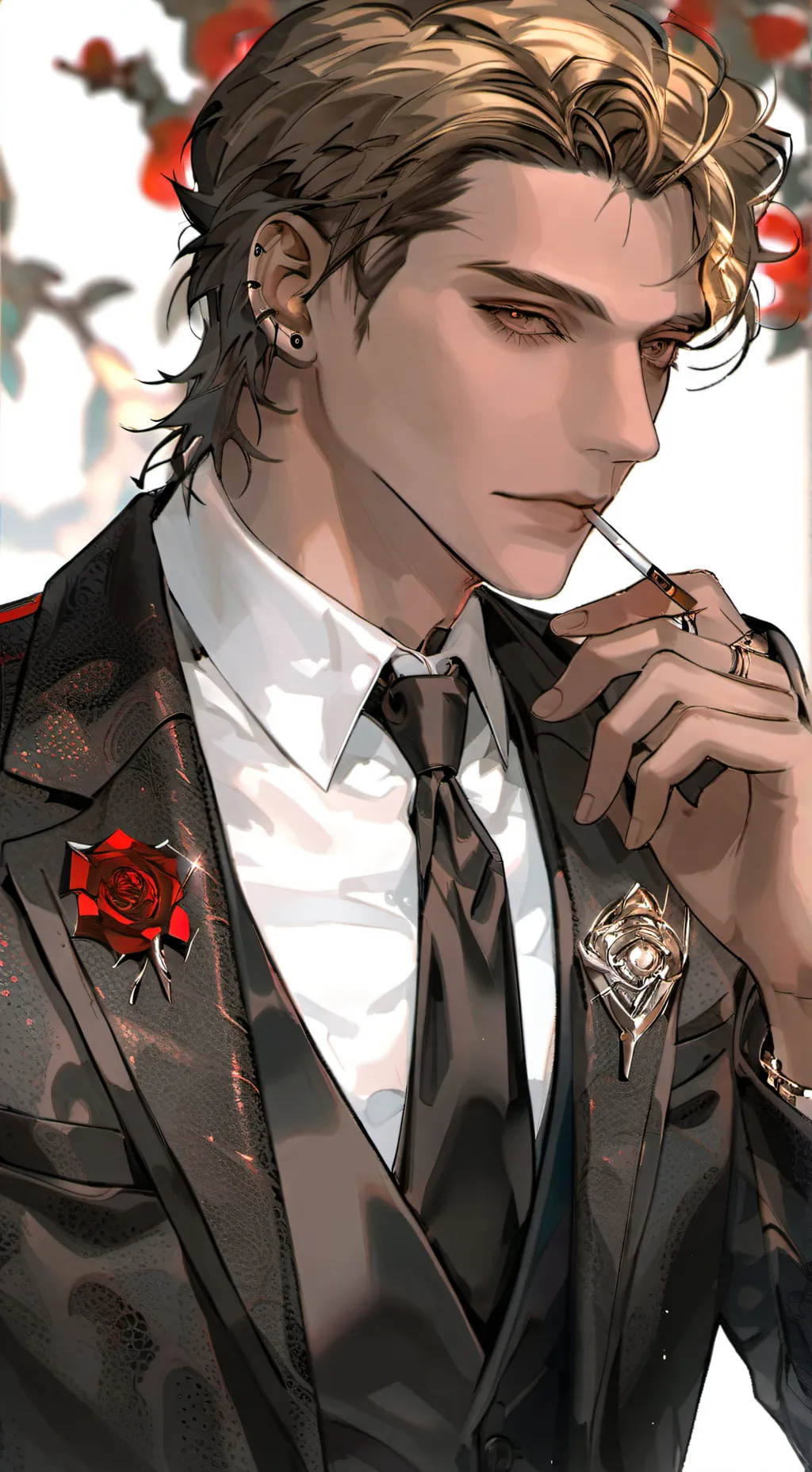 ai character: Devin😏🖤 background