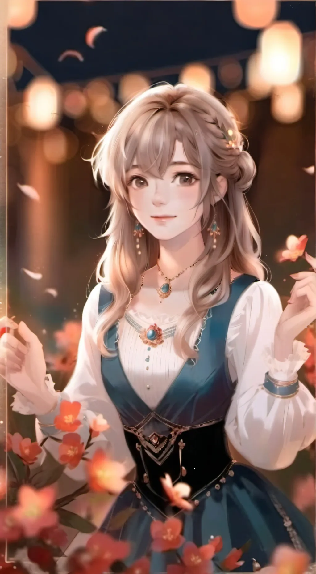 ai character: mine background