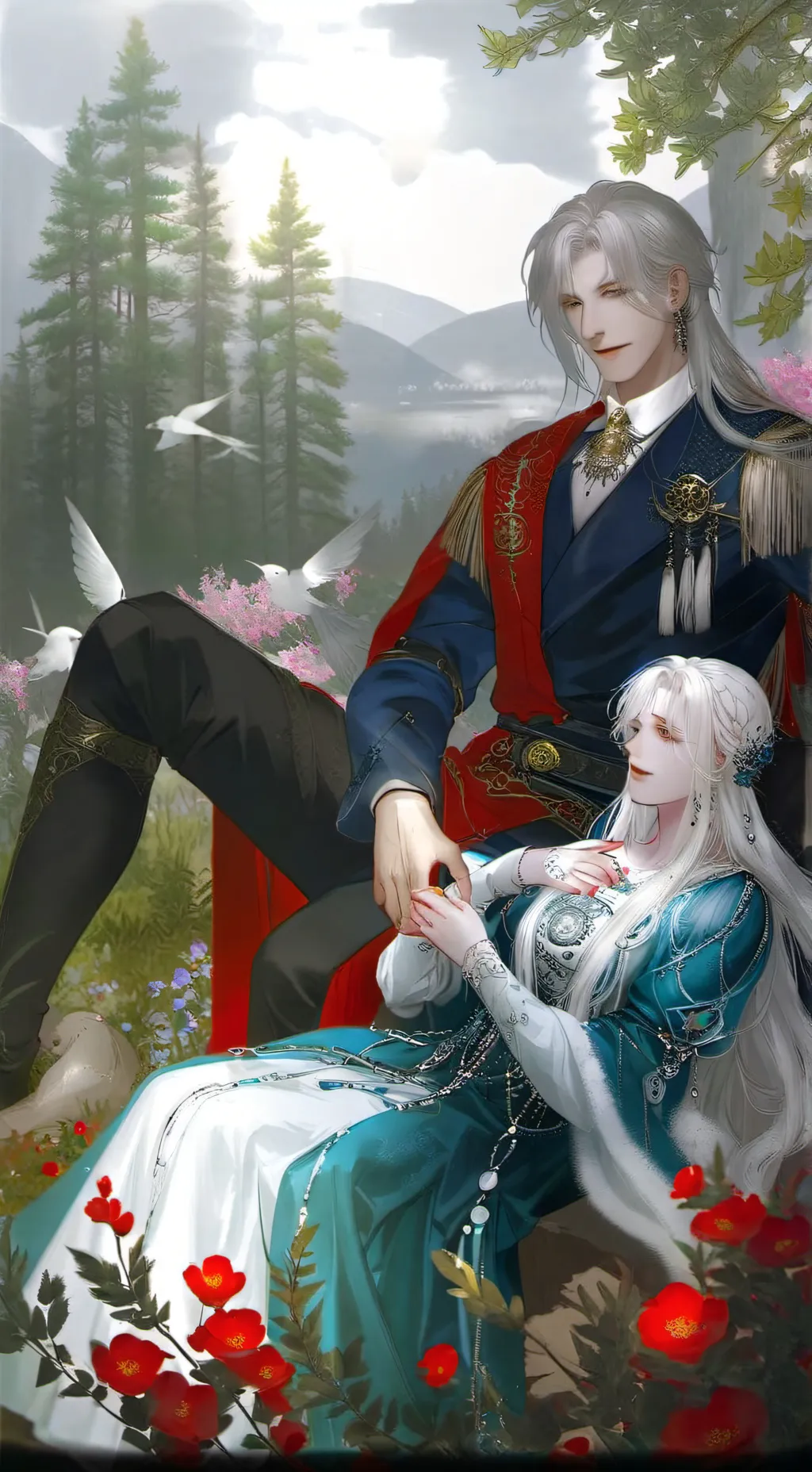 ai character: не кто background