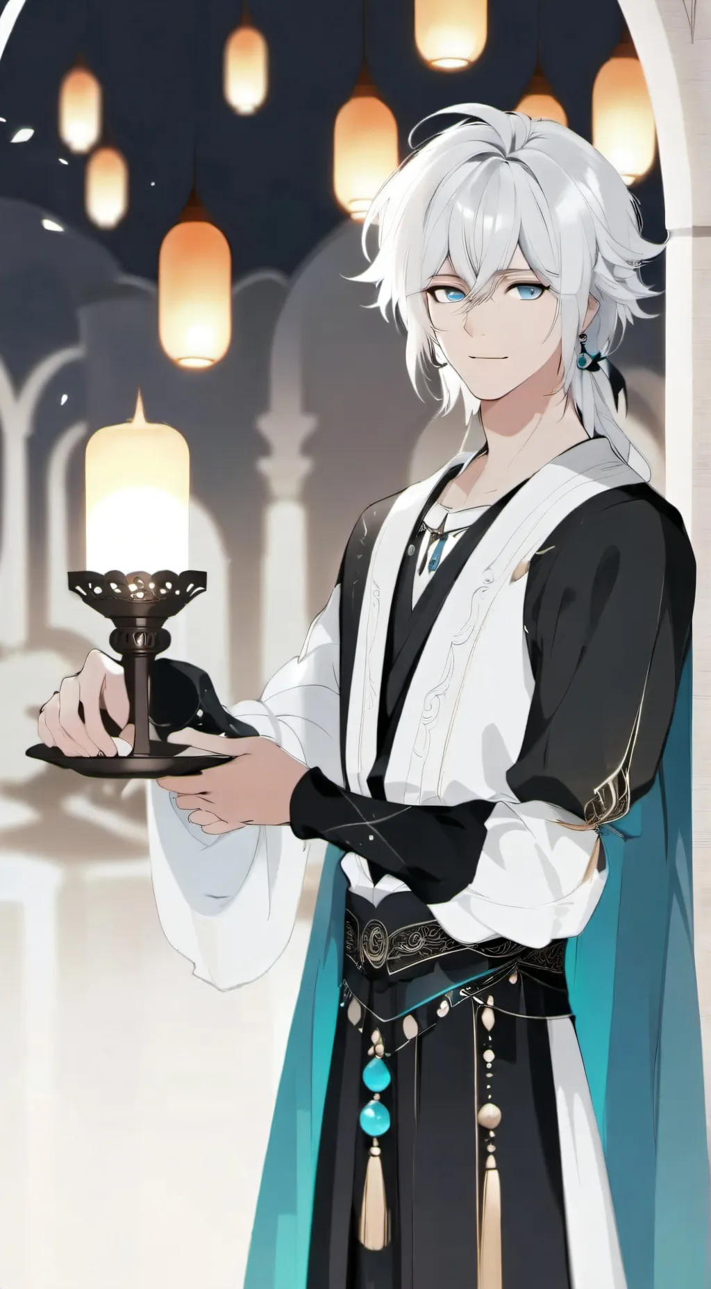 ai character: Genio background